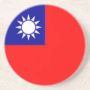 Taiwan Flag Coaster