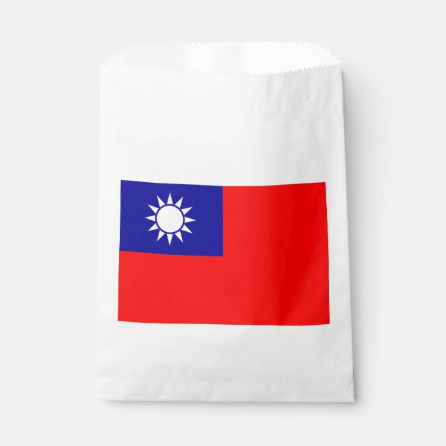 Taiwan Flag Favour Bag (Front)