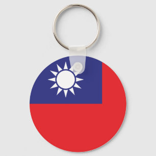 Taiwan Flag Keychain