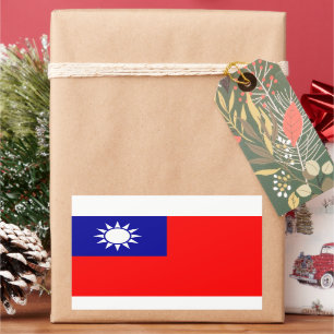Taiwan Flag: Republic of China, Chinese Taipei Sticker