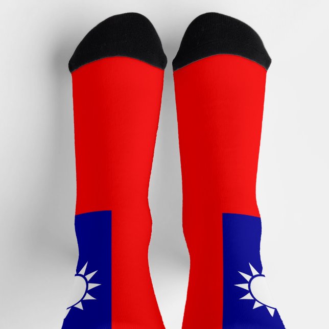 Taiwan Flag Socks (Top)
