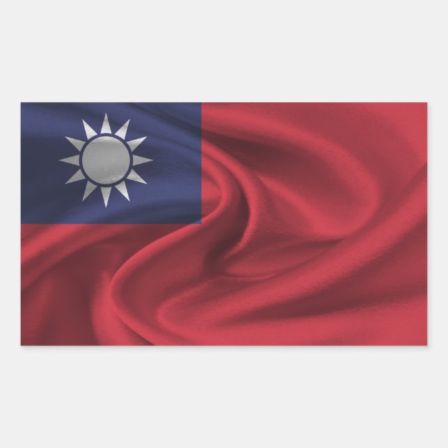 Taiwan Flag Sticker (Front)