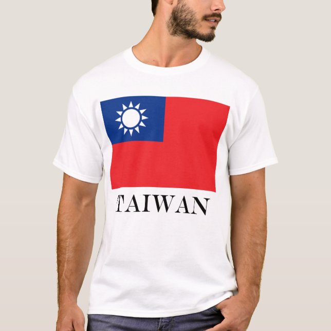 Taiwan flag Taiwanese T-Shirt (Front)