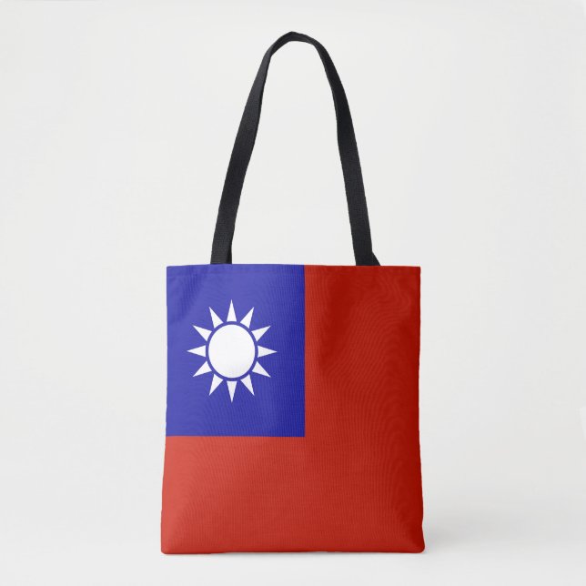 Taiwan flag tote bag (Front)
