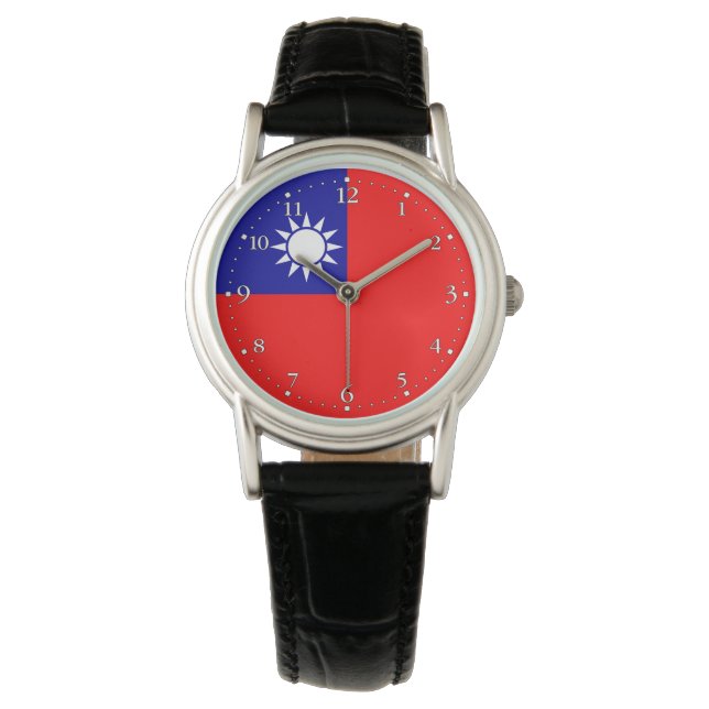 Taiwan Flag Watch (Front)