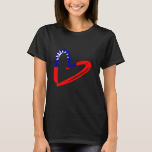 Taiwan Heart Taiwanese Pride Taiwanese Roots Taiwa T-Shirt