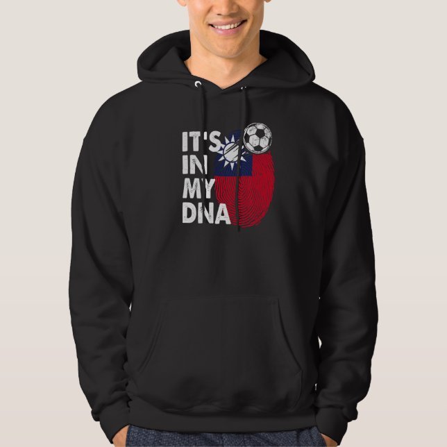 Taiwan In My Dna Taiwanese Flag Team Taiwan Hoodie (Front)