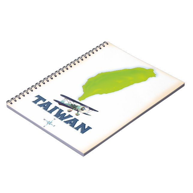 Taiwan Map Notebook (Left Side)