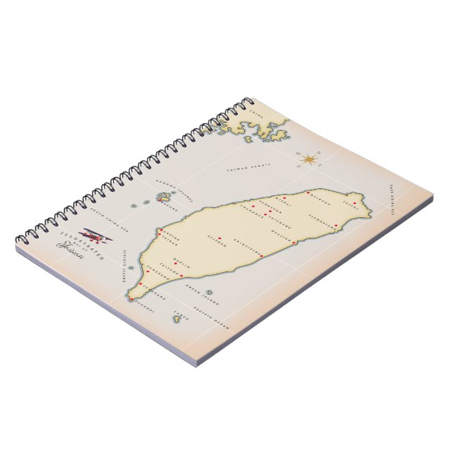 Taiwan Map Notebook (Left Side)