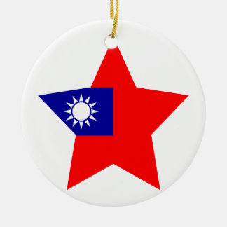 Taiwan Star Ceramic Ornament