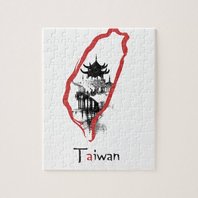 Taiwan, Taipei Jigsaw Puzzle (Vertical)