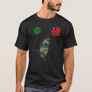 Taiwan Taiwan map Taiwan Flag Flag of Taiwan T-Shirt