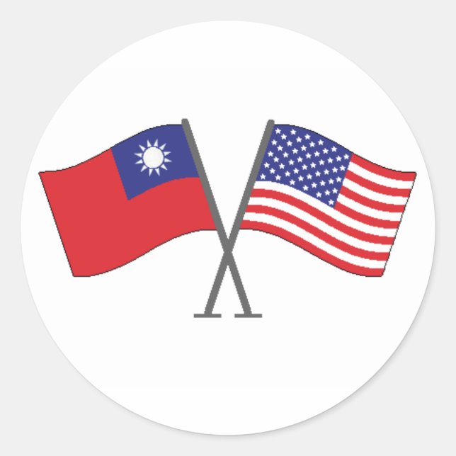 Taiwanese American Sticker (Front)
