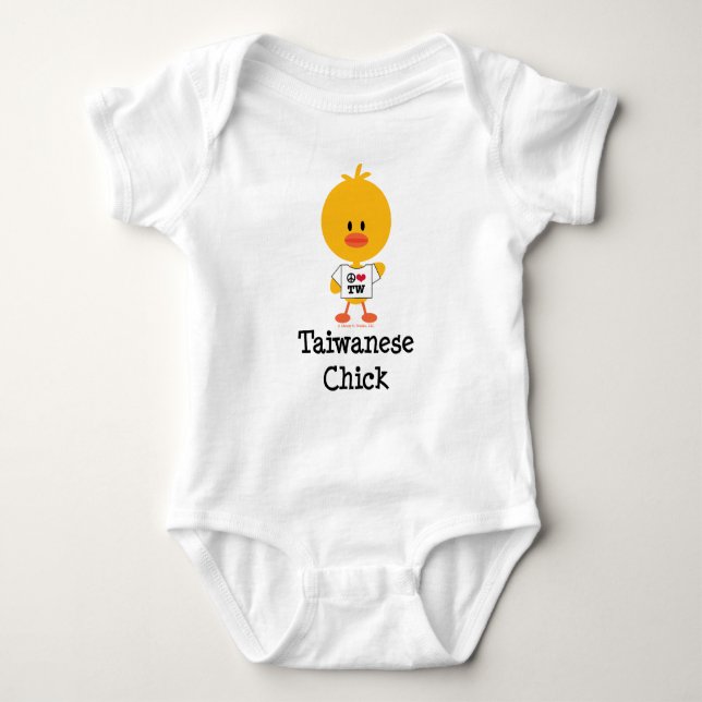 Taiwanese Chick Infant Bodysuit (Front)