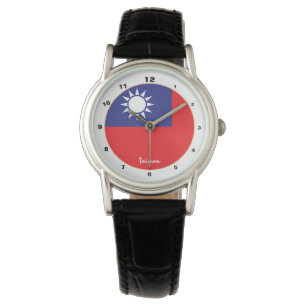 Taiwanese Flag & Taiwan trendy fashion /design Watch