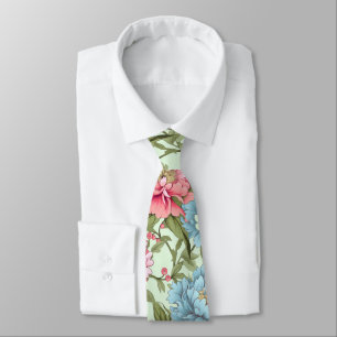 Taiwanese Peonies Tie