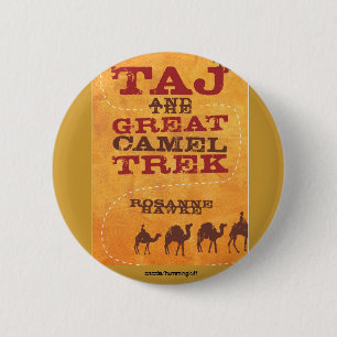 Taj badge 2 inch round button