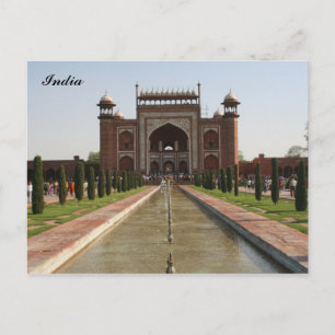 taj gate postcard