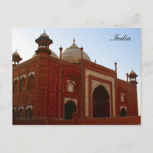 taj great gate postcard