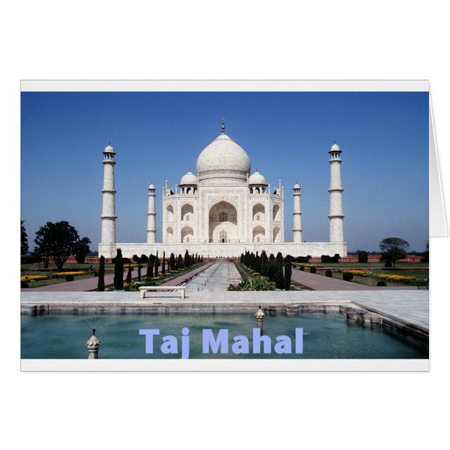 Taj Mahal (Devant horizontal)