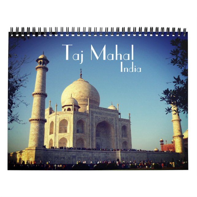 taj mahal 2027 calendar (Cover)