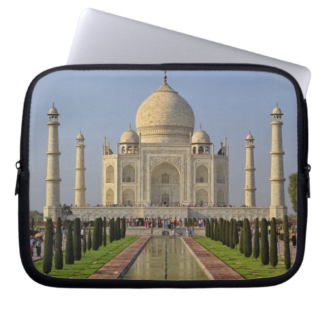 Taj Mahal, a mausoleum located in Agra, India, 2 Laptop Sleeve (Front)