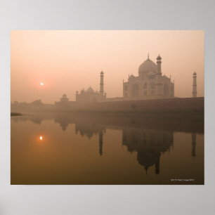 Taj Mahal, Agra, India Poster