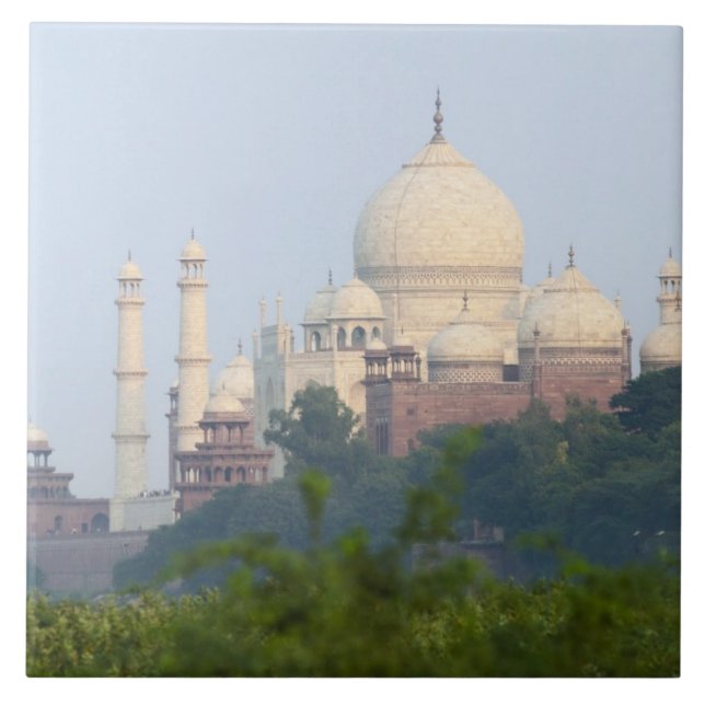 Taj Mahal, Agra, India Tile (Front)
