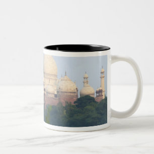 Taj Mahal, Agra, India Two-Tone Coffee Mug