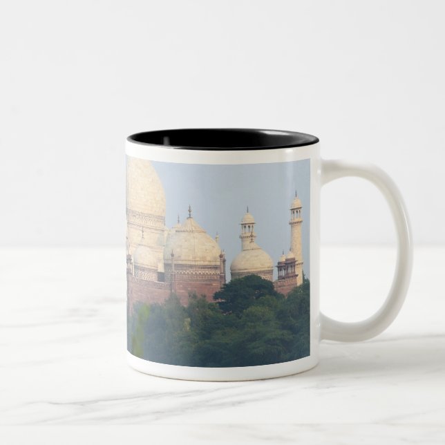 Taj Mahal, Agra, India Two-Tone Coffee Mug (Right)