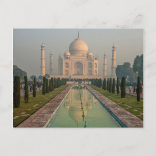 Taj Mahal, Agra, Uttar Pradesh, India Postcard
