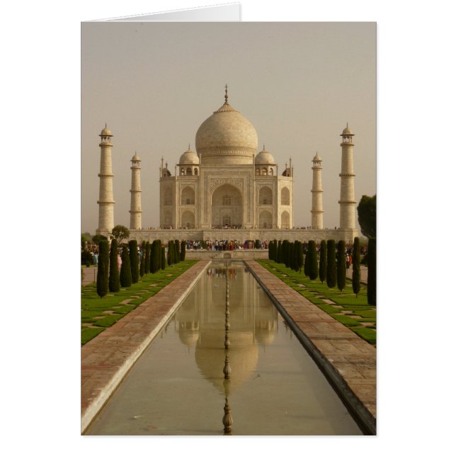 Taj Mahal Blank Card (Front)