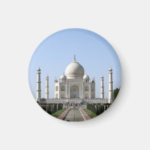 taj mahal blue magnet