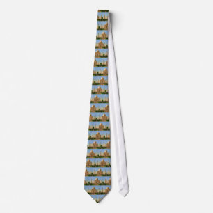 taj mahal bright tie