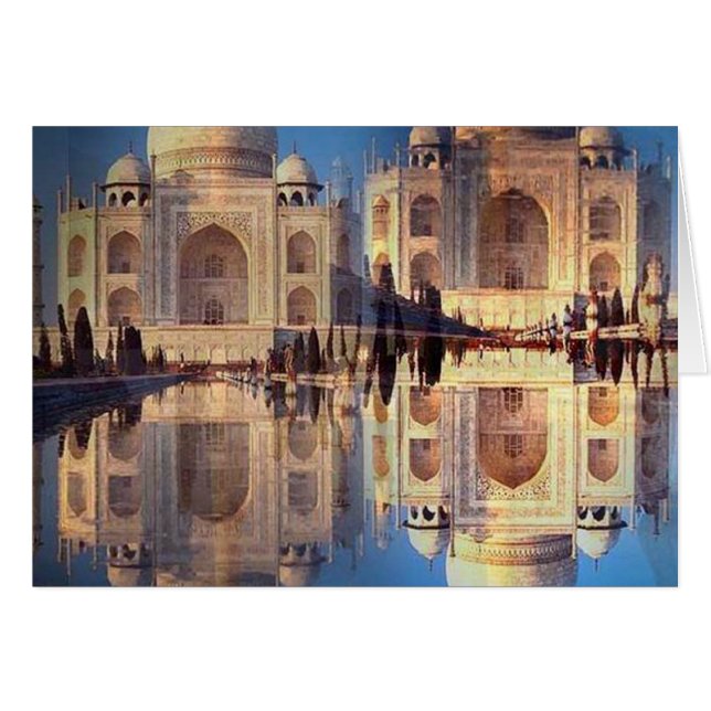 Taj Mahal Card (Front Horizontal)