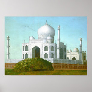 Taj Mahal, Erastus Salisbury Field Fine Art Poster