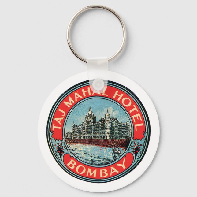 Taj Mahal Hotel Keychain (Front)