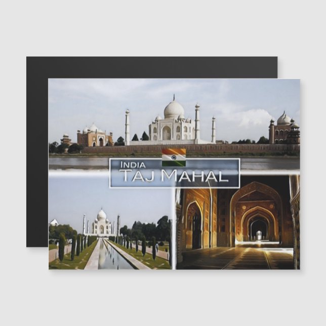 Taj Mahal - India - (Front/Back)