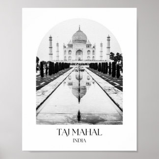 Taj Mahal India Arch Photo Print