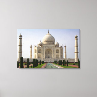 Taj Mahal, India Canvas Print