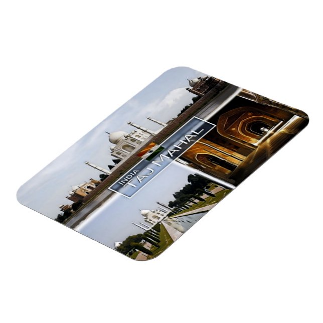 Taj Mahal - India - Magnet (Left Side)