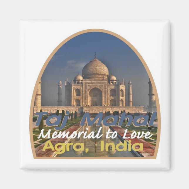 TAJ MAHAL India Magnet (Front)