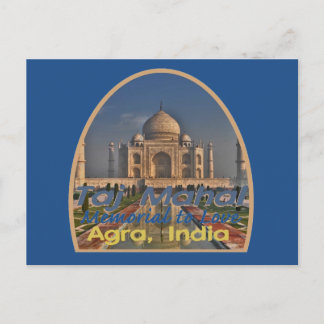 TAJ MAHAL India Postcard