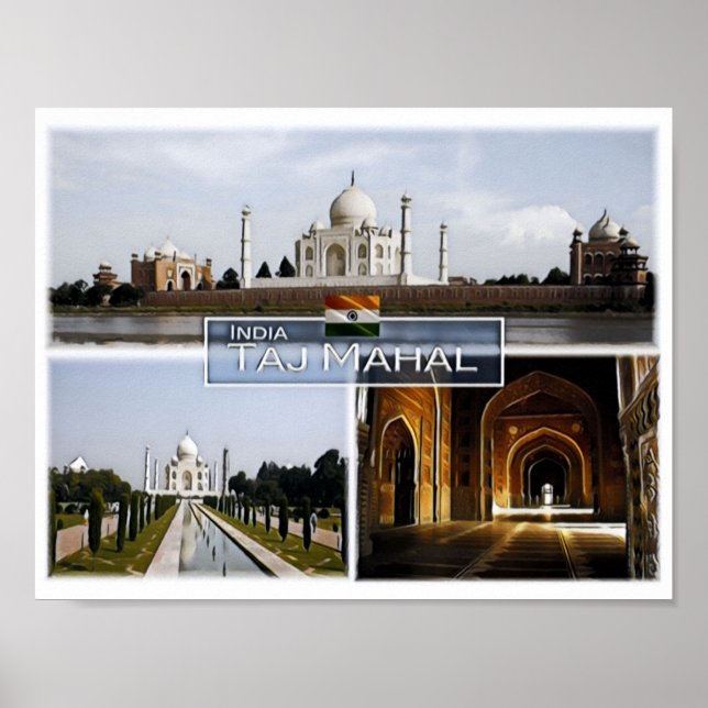 Taj Mahal - India - Poster (Front)