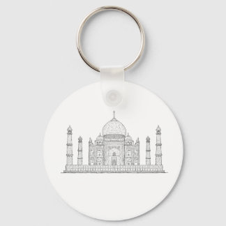 taj mahal keychain