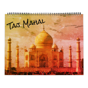 taj mahal large 2027 calendar