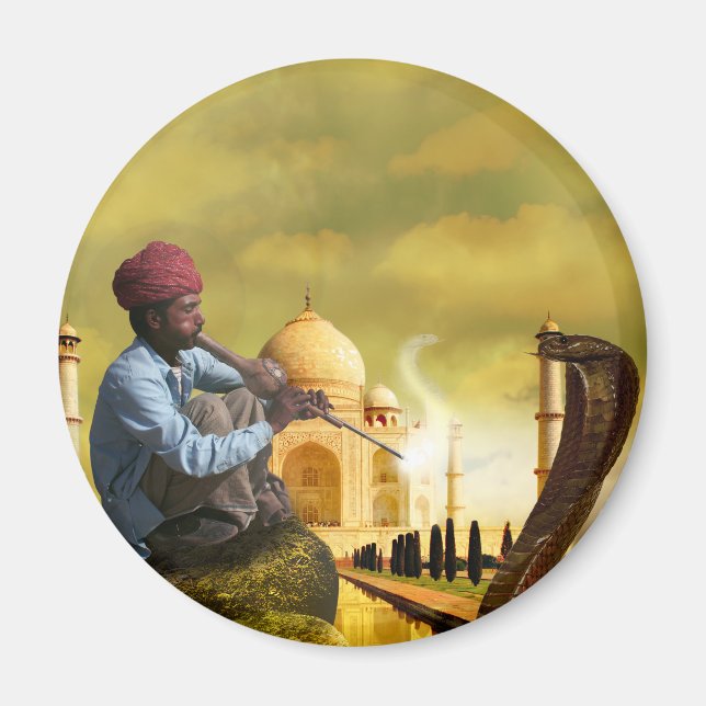 Taj Mahal Magnet (Front)