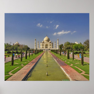 Taj Mahal mausoleum / Agra, India 2 Poster