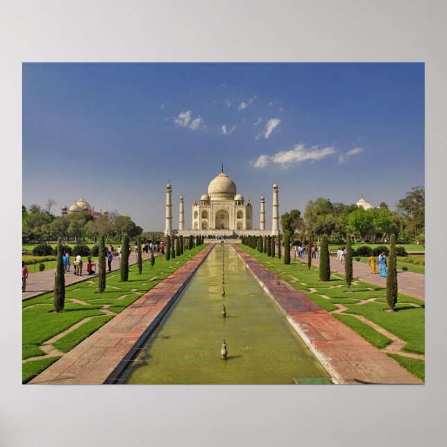 Taj Mahal mausoleum / Agra, India 2 Poster (Front)
