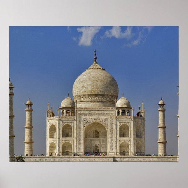 Taj Mahal mausoleum / Agra, India Poster (Front)